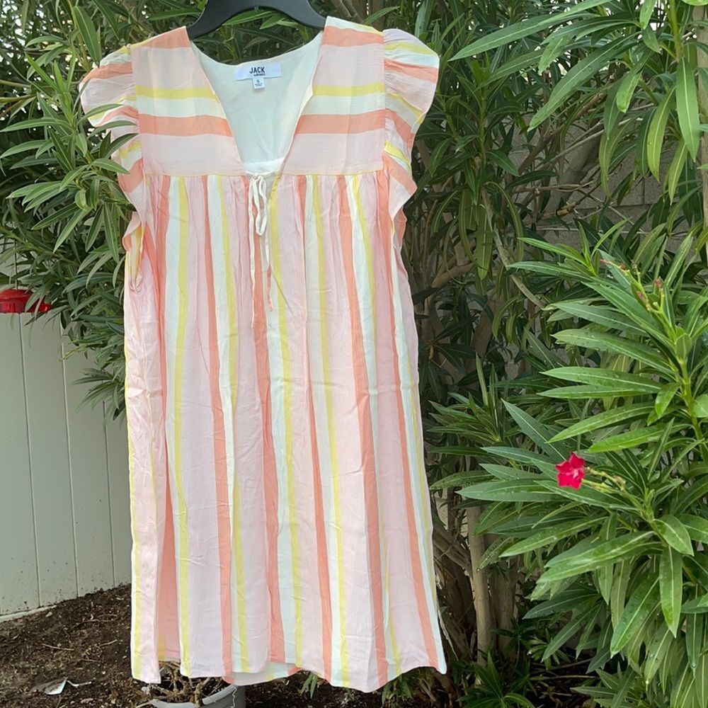 Jack By BB Dakota vertical lines Dress